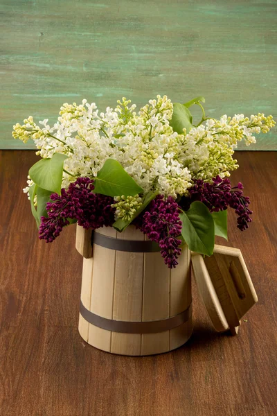 Beyaz Lila, leylak mor, beyaz sayfaya kalpler punc