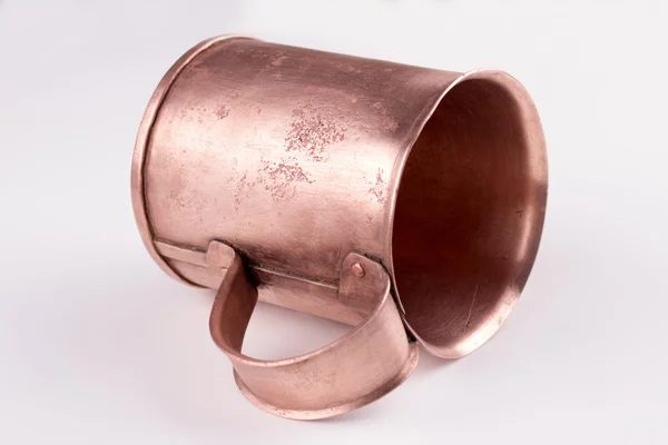 COPPER MUG on a white background
