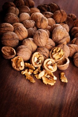 Derileri, bütün ceviz kıyılmış, fındık tekneleri, ceviz badem