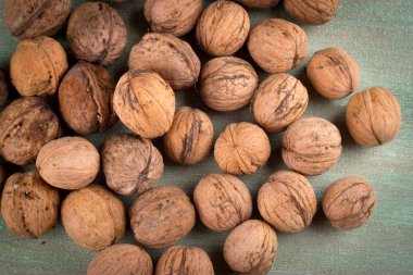 Derileri, bütün ceviz kıyılmış, fındık tekneleri, ceviz badem