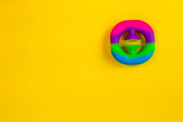 Modna Kolorowa Zabawka Antystresowa Silikonowy Gadżet Ekspander Antystresowy Snapperz Dla Zdjęcie Stockowe