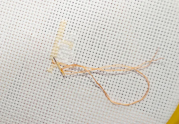 Thread and needle — Stock Photo, Image