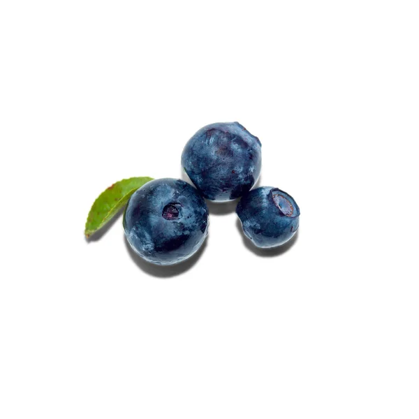 Blueberry and leave — Stock Photo, Image