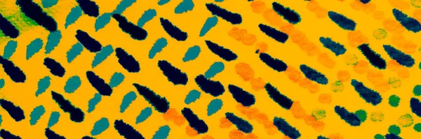 Oranje Etnische Achtergrond Blauwe Luxe Canva Sunny Dots Illustratie Yellow — Stockfoto