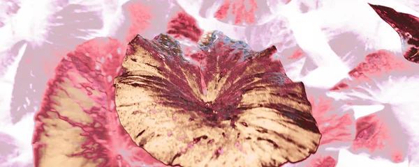 Red Leaf Textur Pink Garden Banner Weißer Seidenhintergrund Lila Populäre — Stockfoto