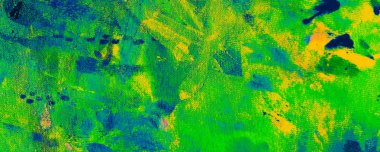 Renkli Popüler Poster. Turuncu Güzel Sanatlar. Sarı Retro Canva. Siyah Fırçalı Sunum. Mavi Pamuk Sunumu. Yeşil Akrilik Panorama. Parlak Soyut Dekorasyon.