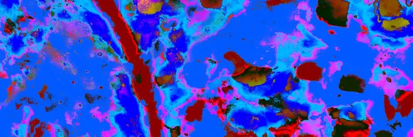 Textura Cerneală Portocalie Blue Wash Canva Tapet Lichid Neon Painterly — Fotografie, imagine de stoc