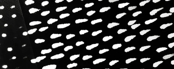 Grey Ethnic Background Black Fashion Texture White Dots Illustration Dark — Stock Photo, Image