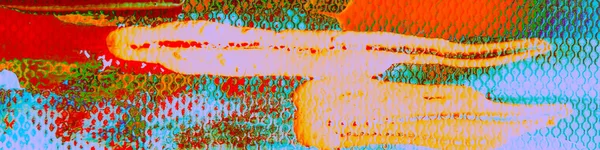 ピンク ダーティ アート ペーパー バイオレットダーティパターン Azure Distress Drawing 緑の現代的なイメージ レッド — ストック写真