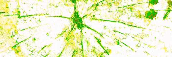 녹색밝은 빈티지 Canva 오렌지 아크릴 그래피티 나무로 화이트 네이처 일러스트레이션 — 스톡 사진