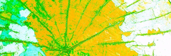 Textura Madera Amarilla Naranja Viejo Estandarte Green Floral Textile Canva —  Fotos de Stock