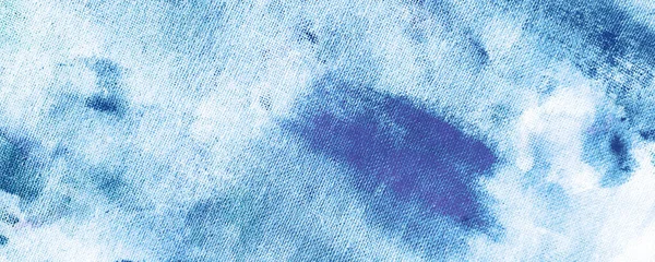Sea Dirty Art Drawing Texture Artistique Bleue Modèle Aquarelle Glace — Photo