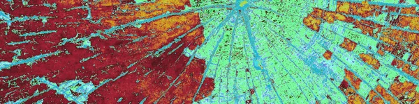 Kahverengi ahşap doku. Yeşil kırsal arka plan. Mavi Retro Element. Gökyüzü Sanatsal İllüzyon. Sarı desenli dekor. Renkli Parlak Kanva. Asgari Graffiti. Soyut Dekorasyon.