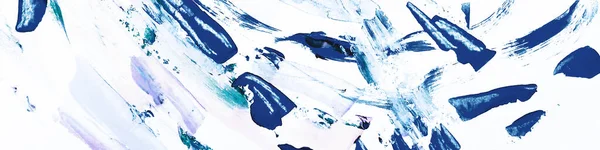 Indigo Acrylic Wallpaper. Violet Wash Element. Sea Fluid Panorama. Sky Drawn Illustration. Blue Popular Decoration. Liquid Backdrop. Minimal Graffiti. Abstract Backdrop.