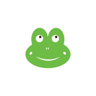 Sevimli hayvan suratlı çizgi film renk çizim tasarım vektör başı