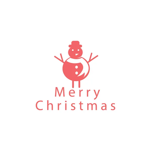 Kreatywne Logo Christmas Symbol Ilustracji Lalki Projektu Wektor Kolorów — Wektor stockowy
