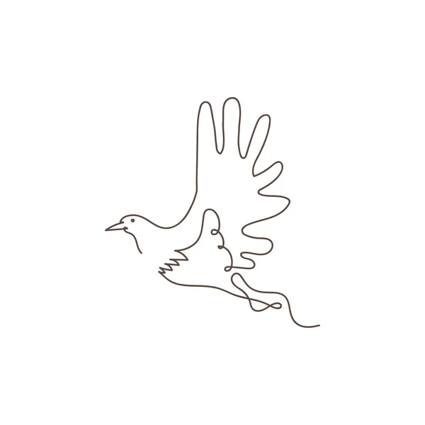 Вектор Дизайна Логотипа Орла — стоковый вектор