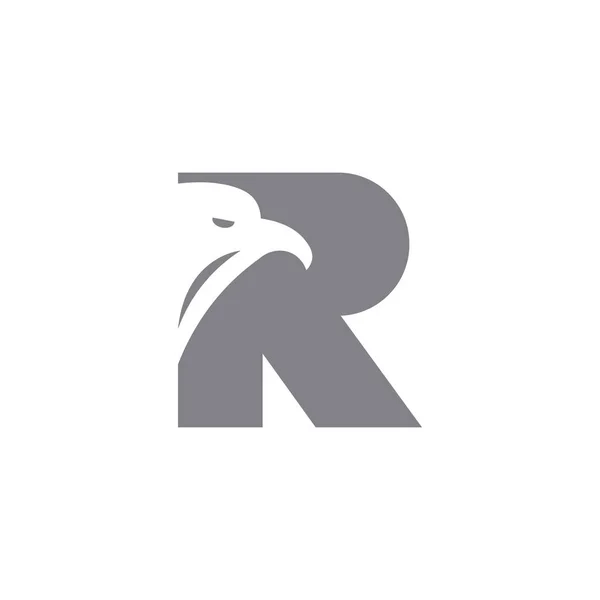Letra Logo Diseño Creativo Del Águila Ilustración Vectorial — Archivo Imágenes Vectoriales