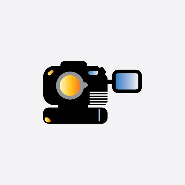 Illustration Des Kamera Icon Vektors — Stockvektor