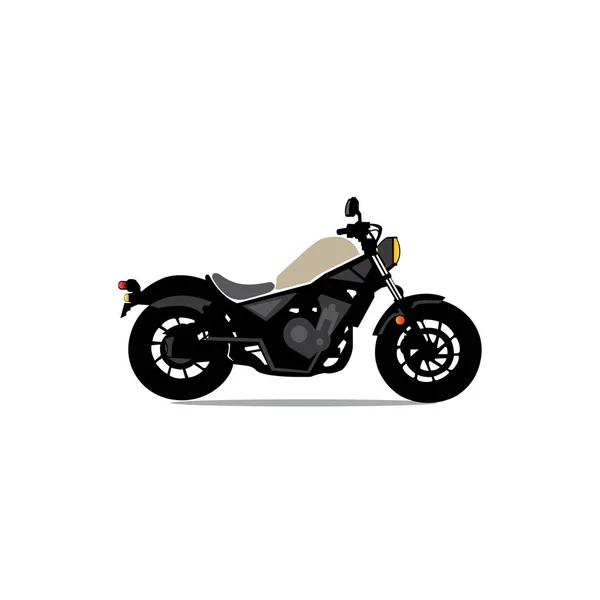 Illustration Conception Icône Vecteur Moto — Image vectorielle