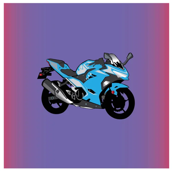 Motor Sport Vektor Illustration Ikon Design Bakgrund Färg — Stock vektor