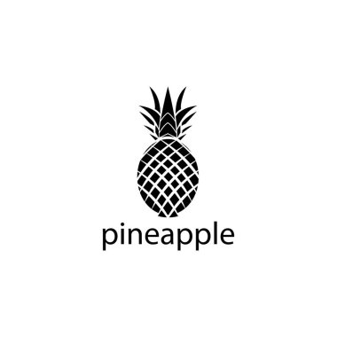 Ananas meyvesi logosu resim tasarım klipsi sanatı
