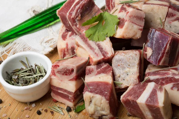 Filete Carne Sobre Fondo Blanco Imagen De Stock