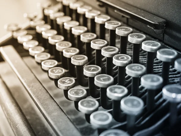 Antique Typewriter Vintage object Background — Stock Photo, Image