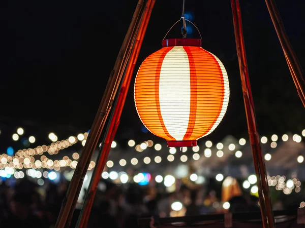 Japón Red Lantern decoración al aire libre Festival Evento fiesta — Foto de Stock
