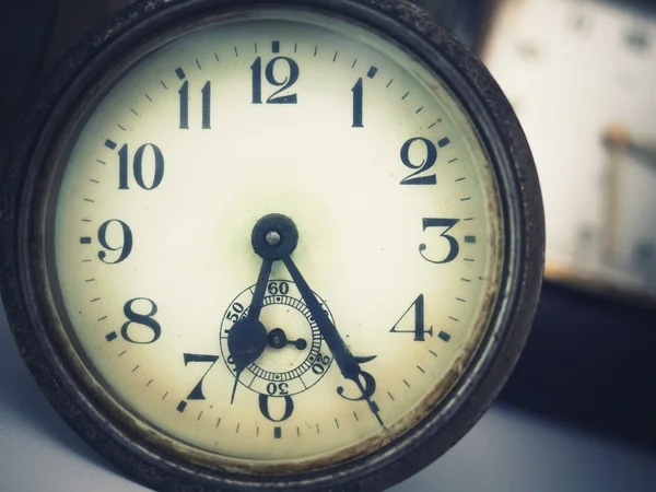 Reloj Vintage tiempo de visualización de la cara y concepto de memoria — Foto de Stock