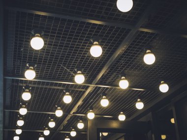 Işıklar dekorasyon olay Festival arka plan