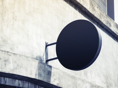 Tabela Dükkanı sahte wal daire boş işareti ekranda