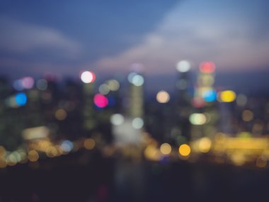 Manzara bulanık soyut binadan ışık