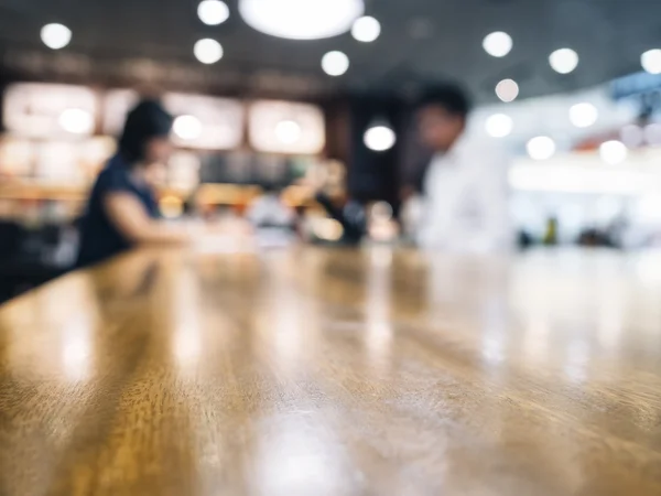 Homályos emberek háttérben Cafe étterem — Stock Fotó