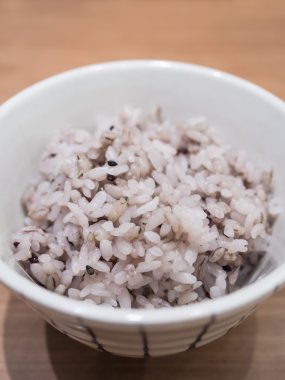 Japon organik pirinç seramik kase