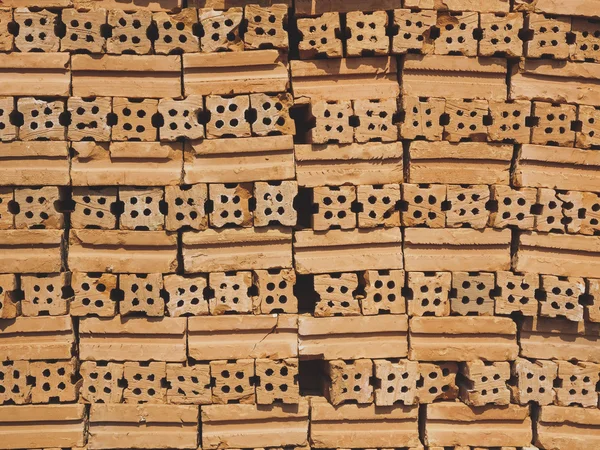 Кирпичные блоки в качестве фона Текстурированные — стоковое фото
