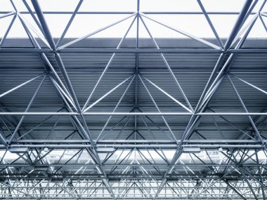 Çelik konstrüksiyon çatı Modern mimari Ayrıntılar