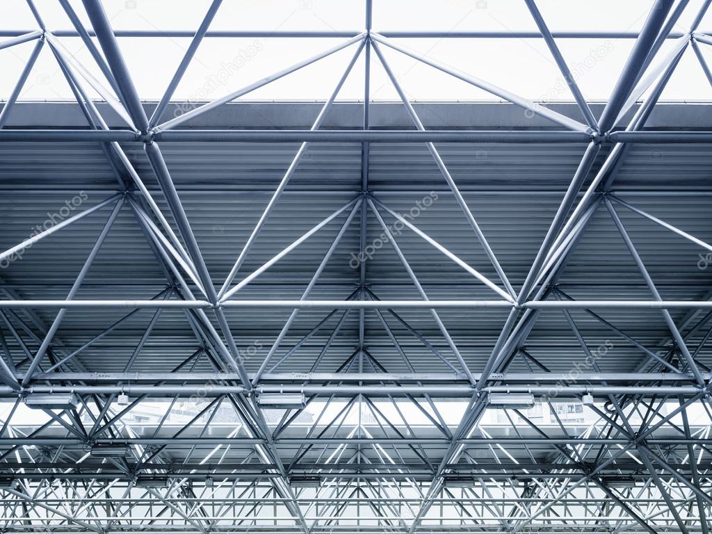 Steel construction roof Modern Architecture details