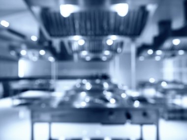 Bulanık mutfak cihaz iç arka plan