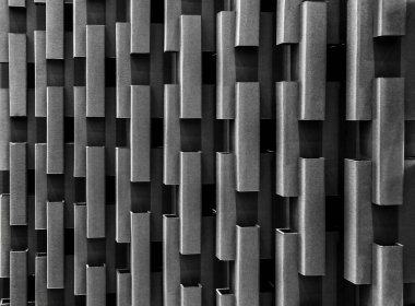 Geometrik desen Yapısal iç kilit Kağıt karton desen Gri arkaplan