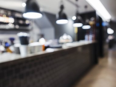 Bulanık mutfak sayaç iç arka plan