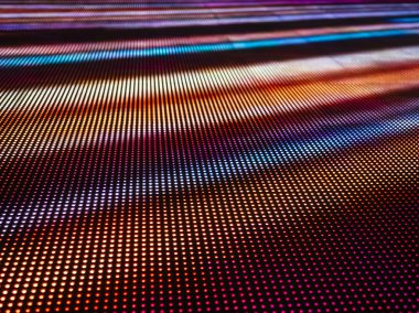 Led ışık desen teknoloji arka plan