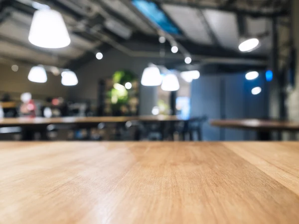 Bar table top counter Interior Loft style Restaurant — Stock Photo, Image