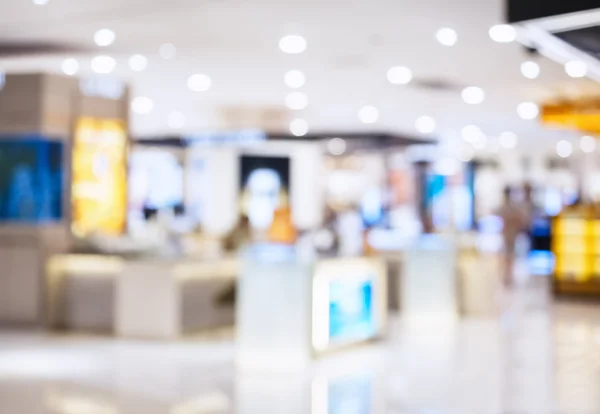 Blurred Shopping Mall Interior Retail Business backgorund
