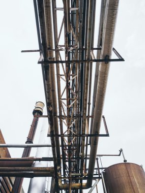 Gaz borusu mühendislik endüstriyel üretim iş 