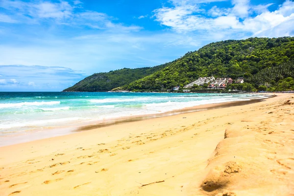 Deserted wild beach — Stock Photo, Image