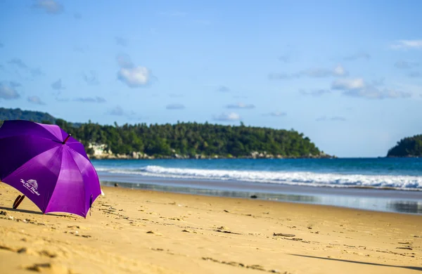 Deserted wild beach — Stock Photo, Image