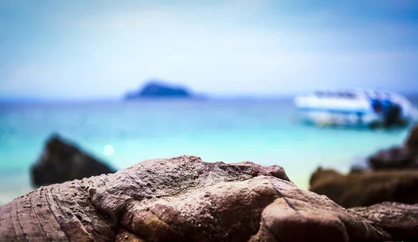 Verlassener wilder Strand — Stockfoto