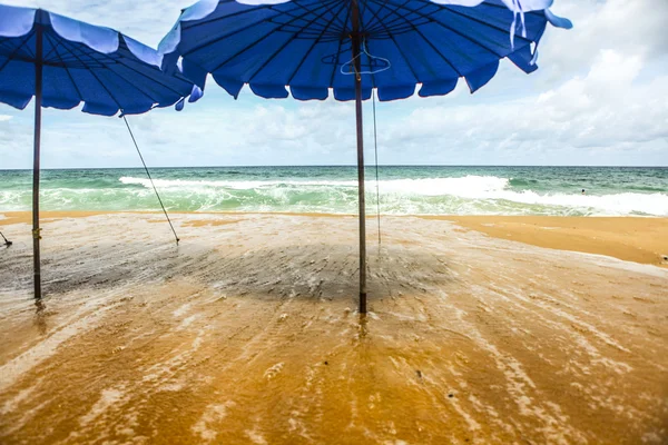 Deserted wild beach — Stock Photo, Image