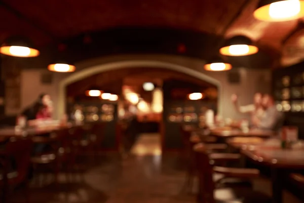 Restaurant blurred background - Stock Image - Everypixel